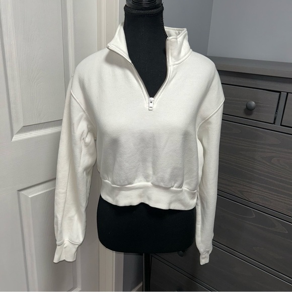 TNA Tops - Aritzia - TNA  Cozy AF 1/4 Zip